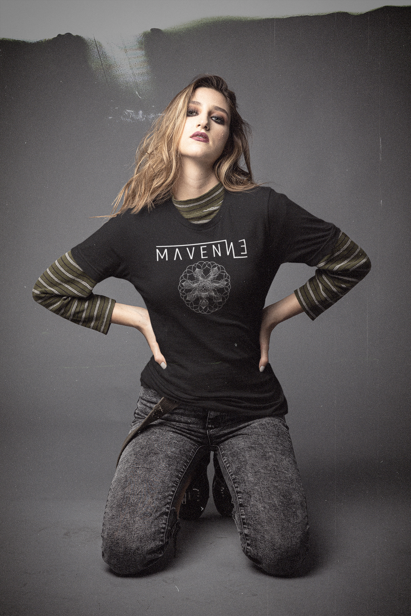 Short-Sleeve Unisex T-Shirt with Mavenne's Hand-designed Artwork