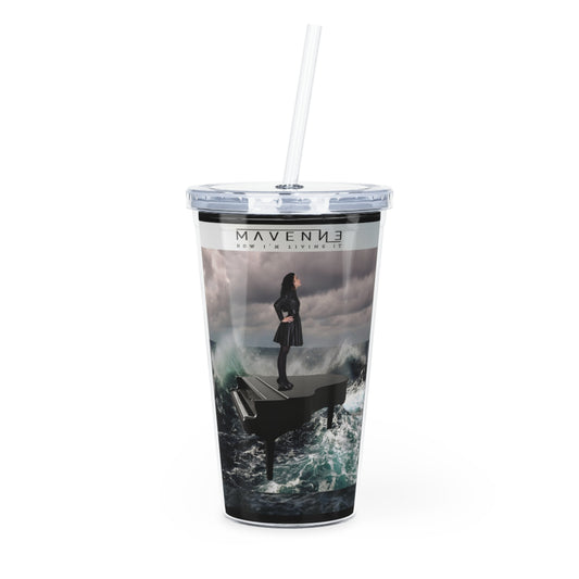 "How I'm Living It" Travel Cup with Straw (20 oz.)